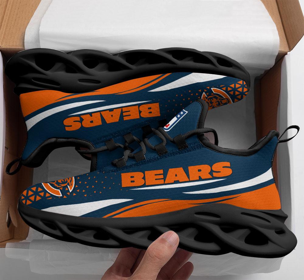 Chicago Bears Max Soul Shoes Sneakers for Men And Women – NFL Football Fan Shoes, Team Sneakers - Image 3