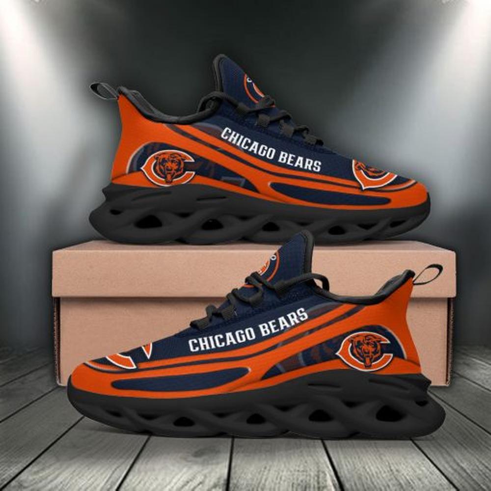 Chicago Bears Max Soul Shoes Sneakers for Men And Women – NFL Football Fan Shoes, Team Sneakers - Image 5