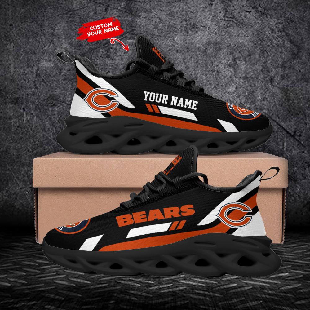Chicago Bears Max Soul Shoes Sneakers for Men And Women – NFL Football Fan Shoes, Team Sneakers - Image 3