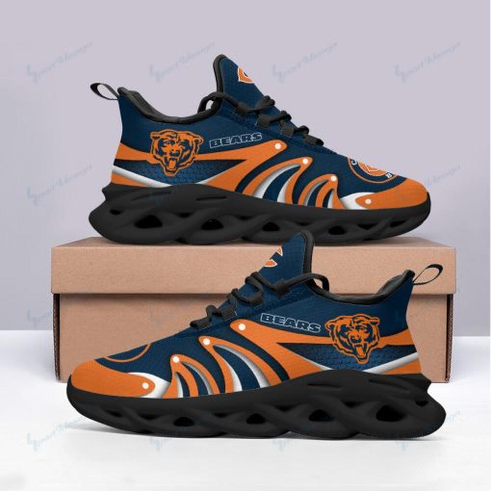 Chicago Bears Max Soul Shoes Sneakers for Men And Women – NFL Football Fan Shoes, Team Sneakers - Image 3