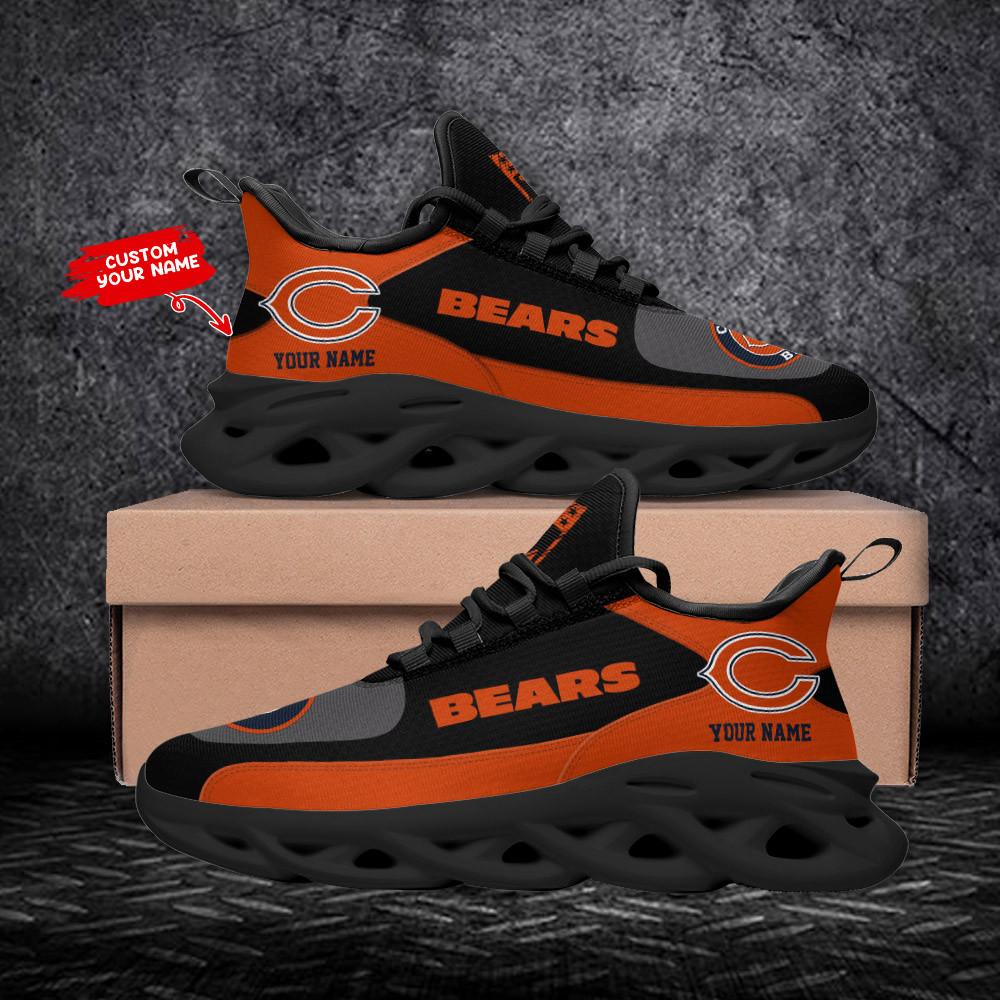 Chicago Bears Max Soul Shoes Sneakers for Men And Women – NFL Football Fan Shoes, Team Sneakers - Image 4