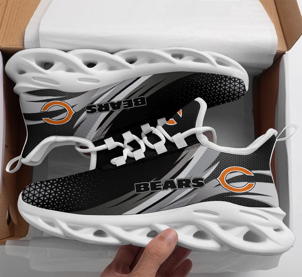 Chicago Bears Max Soul ShoesSneakers for Men And Women – NFL Football Fan Shoes, Team Sneakers