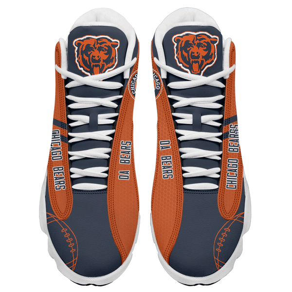 Chicago Bears NFL JD13 Sneakers Shoes for Men & Women | Custom Fan Gift - Image 3