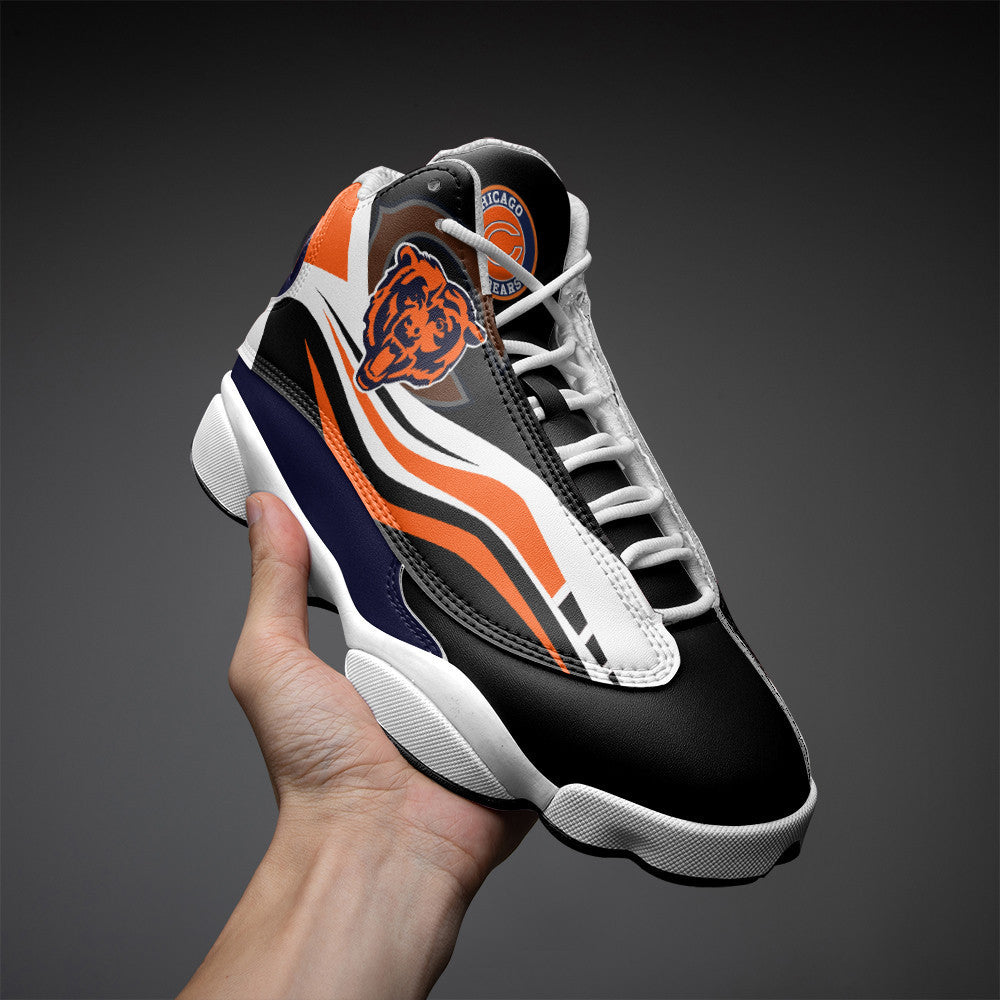 Chicago Bears NFL JD13 Sneakers Shoes for Men & Women | Custom Fan Gift - Image 3