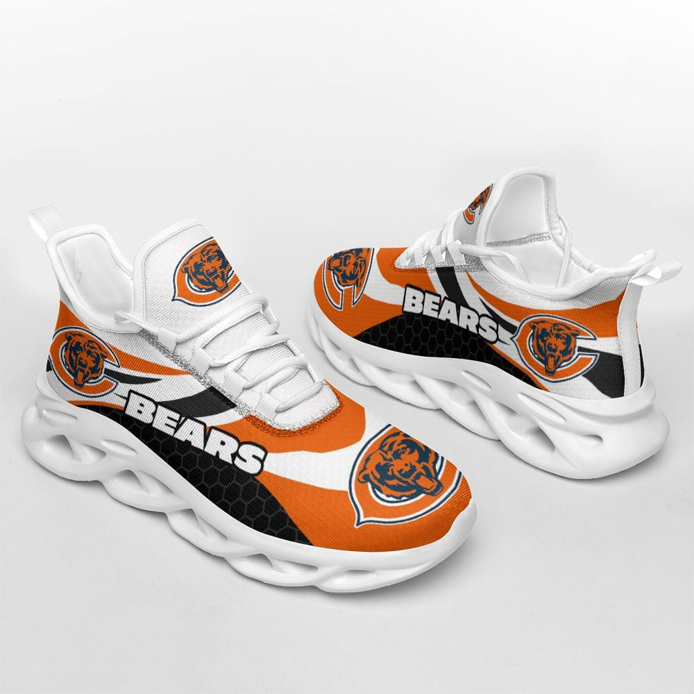 Chicago Bears NFL Max Soul Shoes Sneakers for Men And Women – NFL Football Fan Shoes, Team Sneakers - Image 3