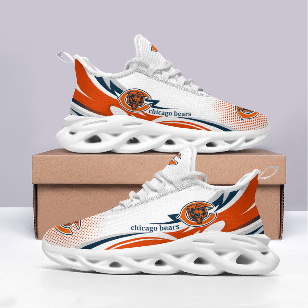 Chicago Bears NFL Max Soul Shoes Sneakers for Men And Women – NFL Football Fan Shoes, Team Sneakers - Image 3