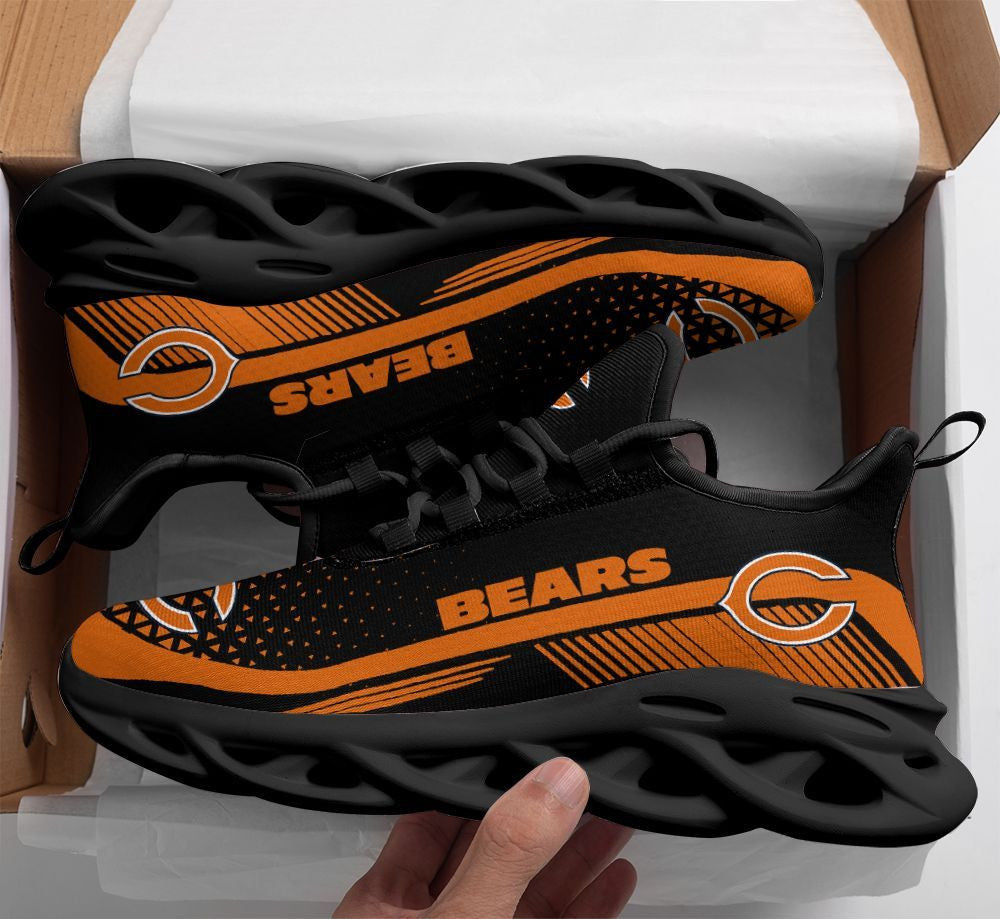 Chicago Bears NFL Max Soul Shoes Sneakers for Men And Women – NFL Football Fan Shoes, Team Sneakers - Image 3