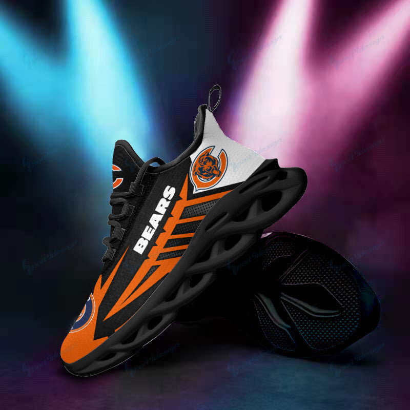 Chicago Bears NFL Max Soul Shoes Sneakers for Men And Women – NFL Football Fan Shoes, Team Sneakers - Image 4