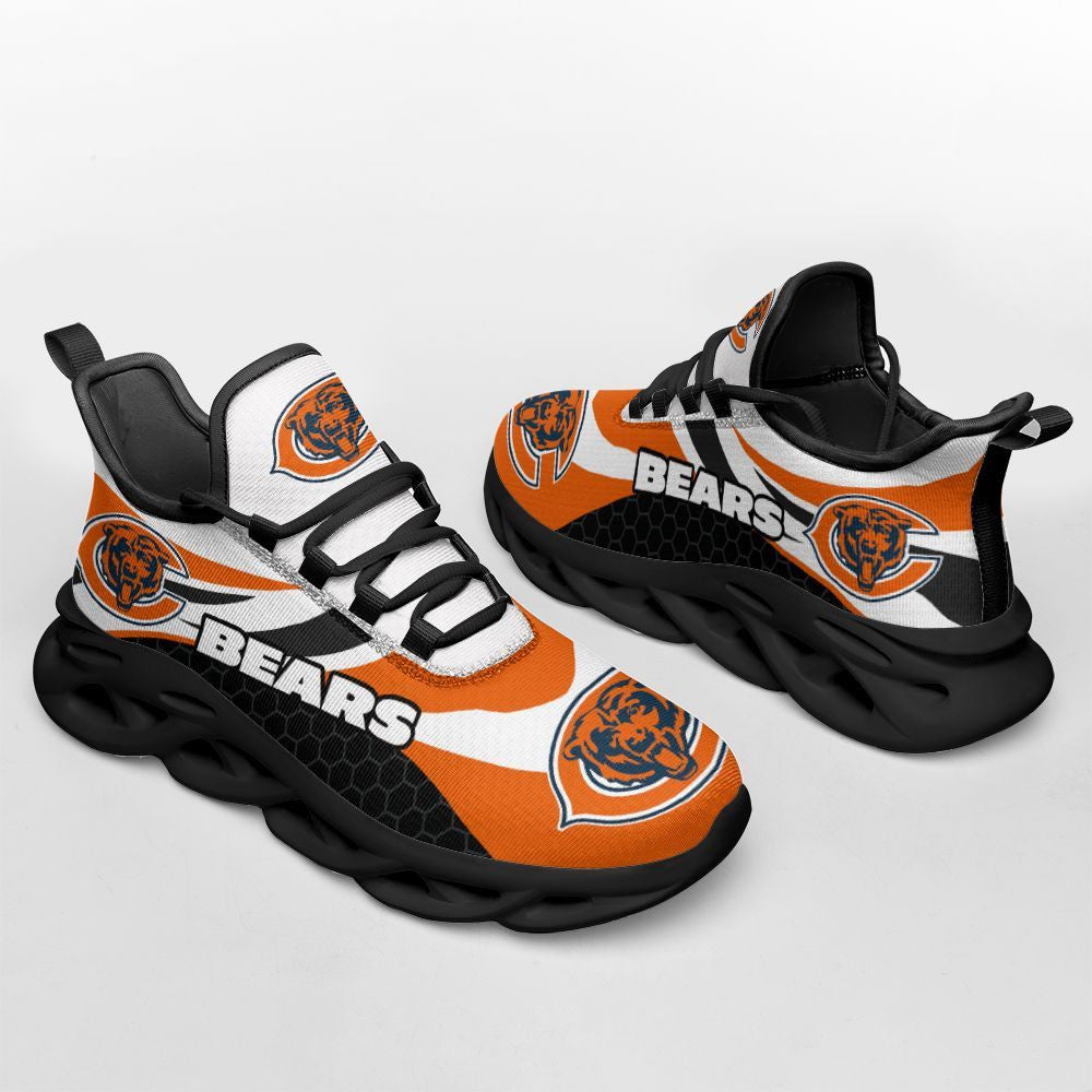 Chicago Bears NFL Max Soul Shoes Sneakers for Men And Women – NFL Football Fan Shoes, Team Sneakers - Image 6