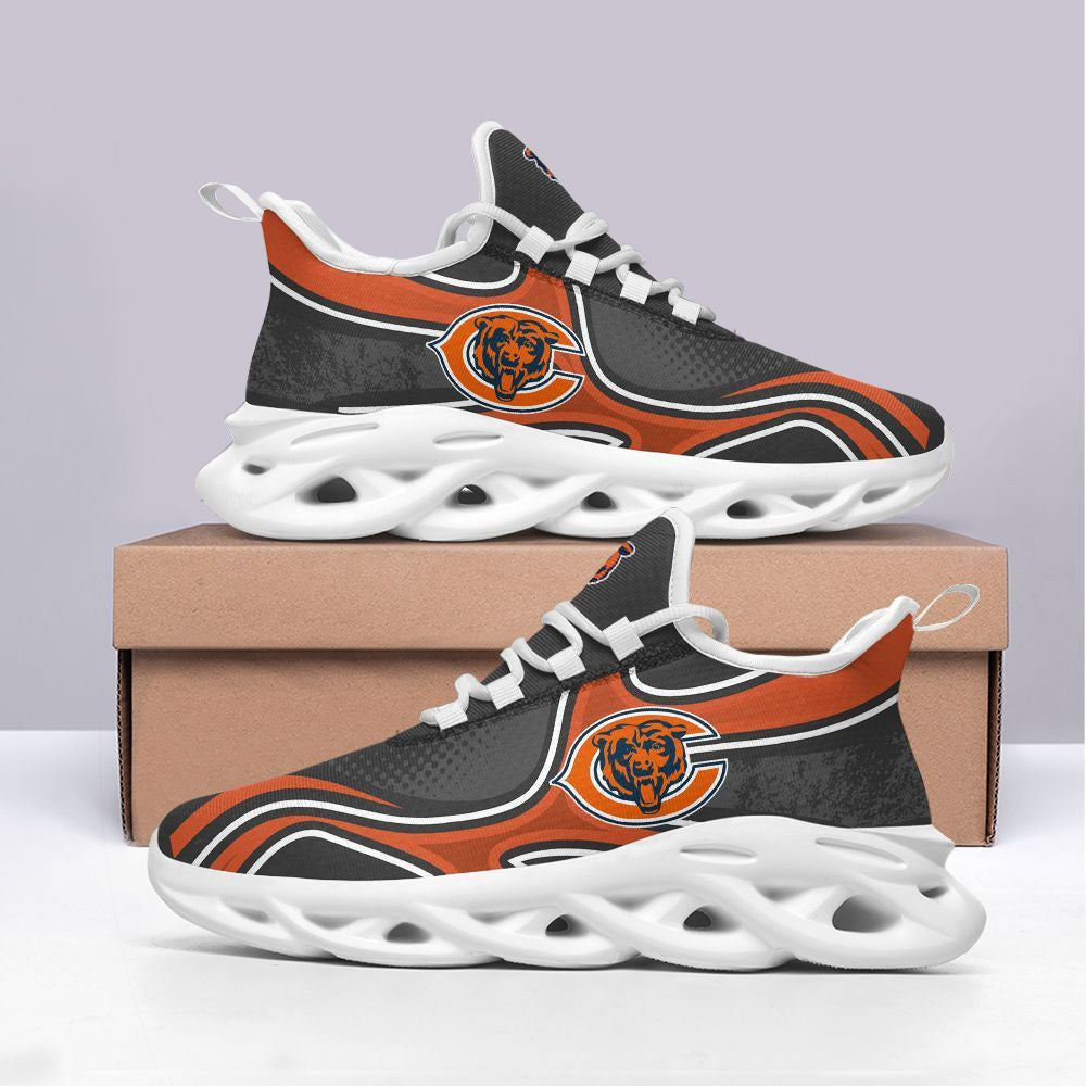 Chicago Bears NFL Max Soul Shoes Sneakers for Men And Women – NFL Football Fan Shoes, Team Sneakers - Image 3