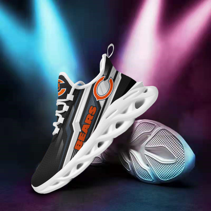 Chicago Bears NFL Max Soul Shoes Sneakers for Men And Women – NFL Football Fan Shoes, Team Sneakers - Image 4