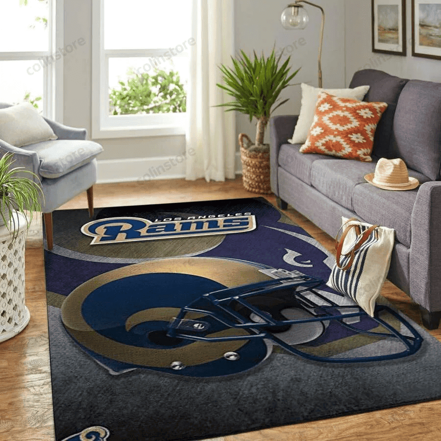 Chicago Bears Team Logo Skull Flower 3D Rectangle Area Rug – Full Print Carpet For Living Room & Bedroom Home Decor