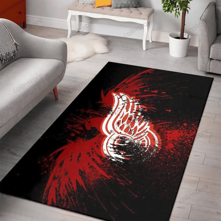 Chicago Bulls 3D Rectangle Area Rug – Full Print Carpet For Living Room & Bedroom Home Decor