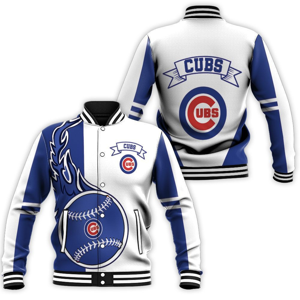 Chicago Cubs Varsity Baseball Jacket for Men & Women | MLB Team Fan Gift