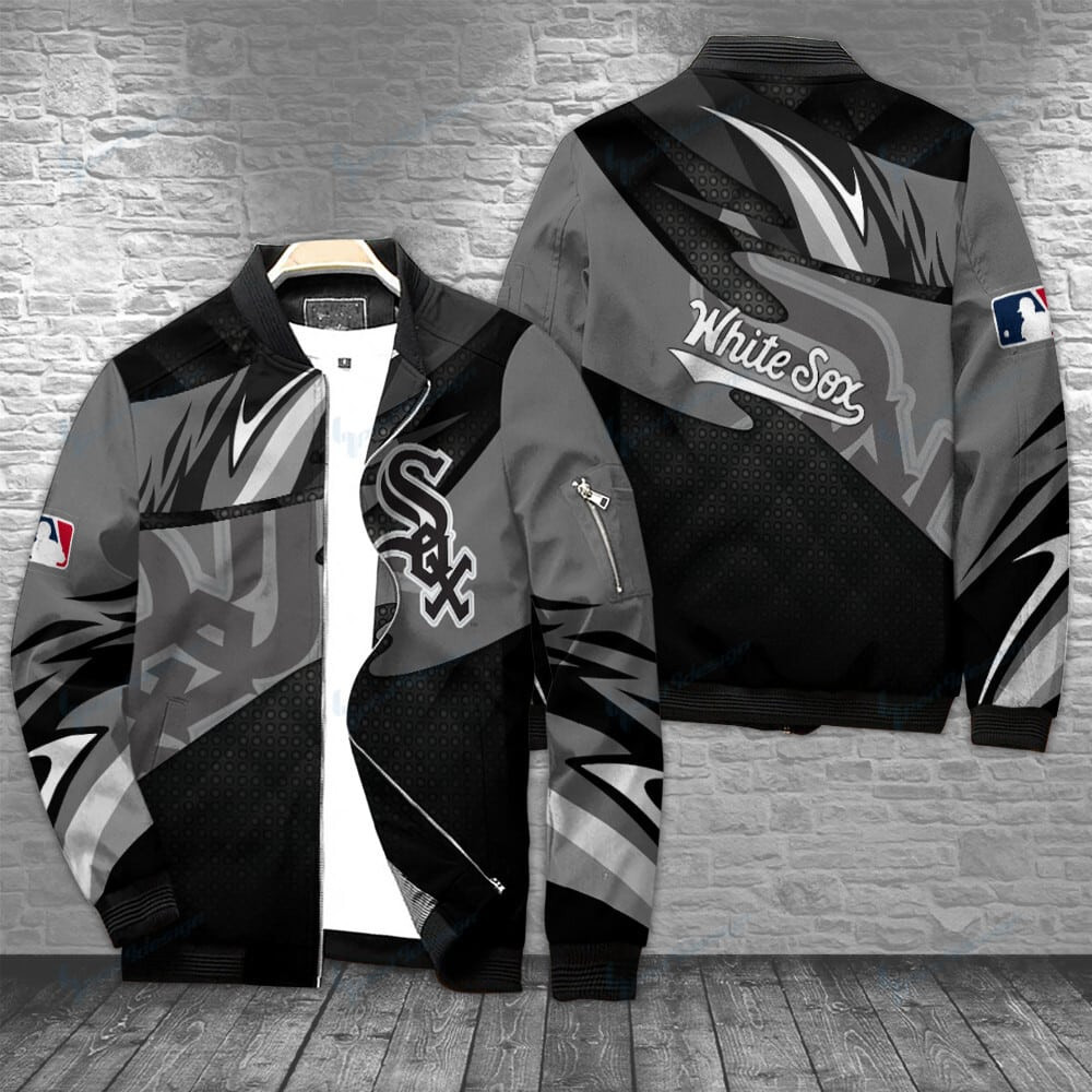 Chicago White Sox Bomber Jacket | MLB Team Jacket for Men & Women | Baseball Fan Gift