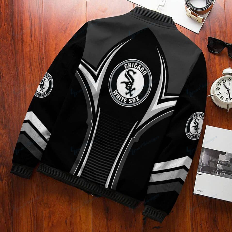 Chicago White Sox Bomber Jacket | MLB Team Jacket for Men & Women | Baseball Fan Gift