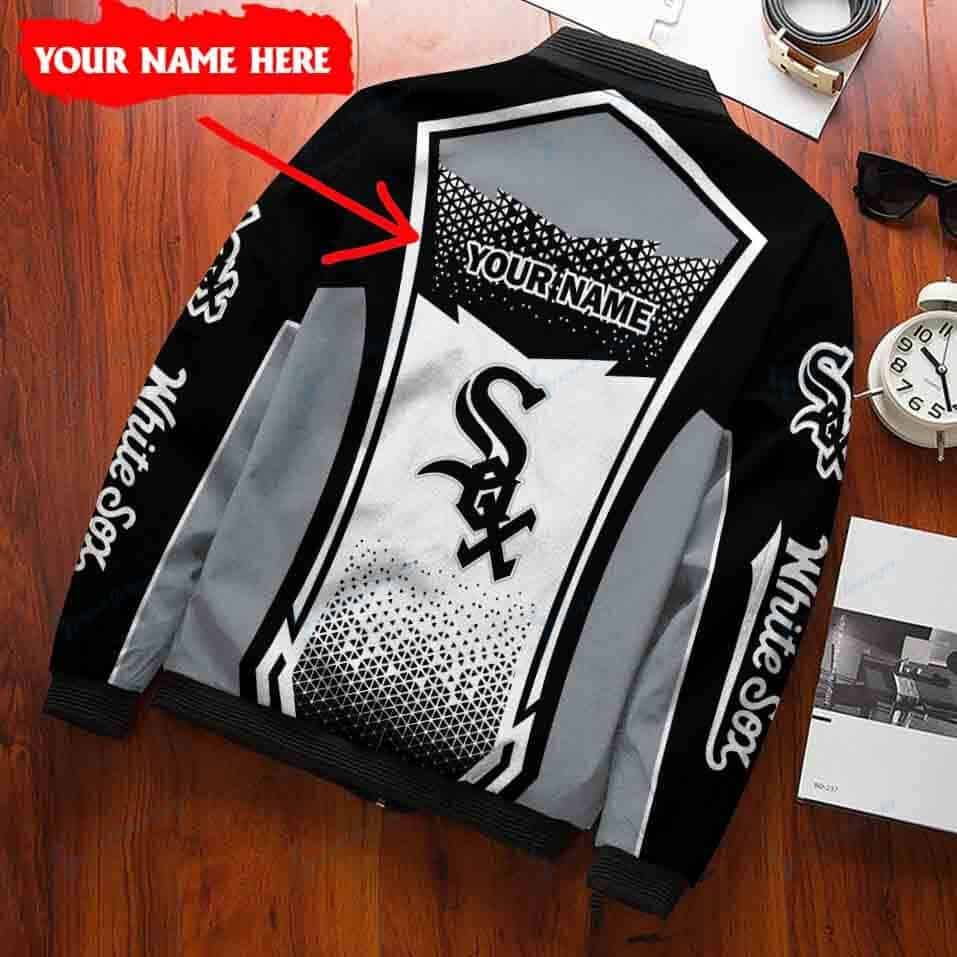 Chicago White Sox Personalized Bomber Jacket | MLB Team Jacket for Men & Women | Baseball Fan Gift
