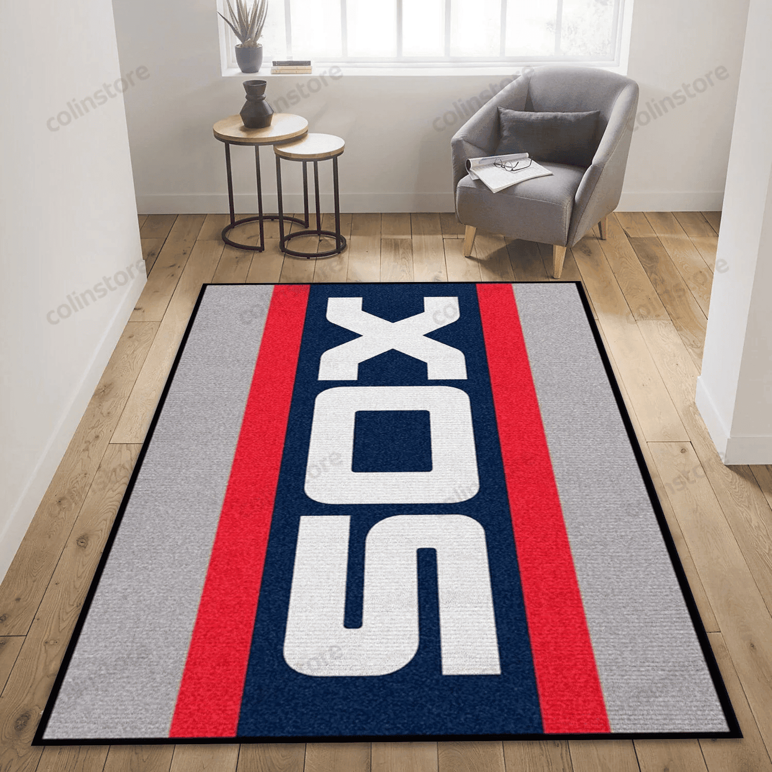 Chicago White Sox Rectangle Area Rug – Full Print Carpet For Living Room & Bedroom Home Decor