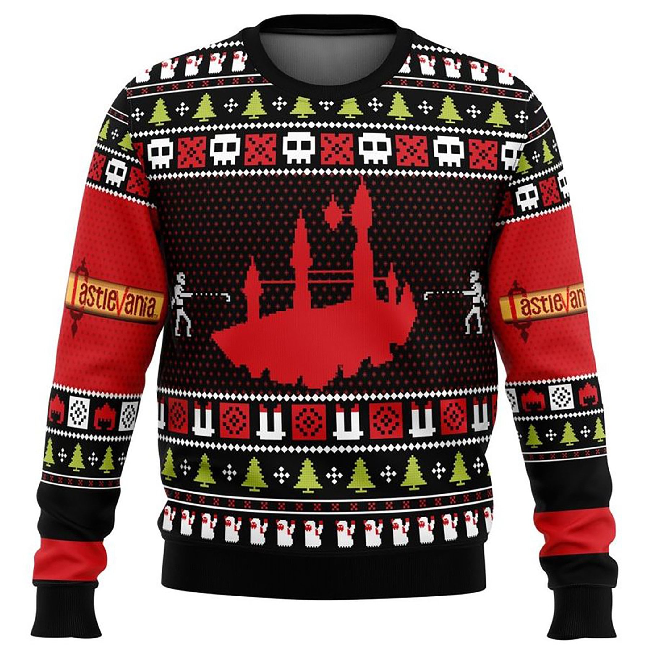 Christmas Castlevania Ugly Christmas Sweater
