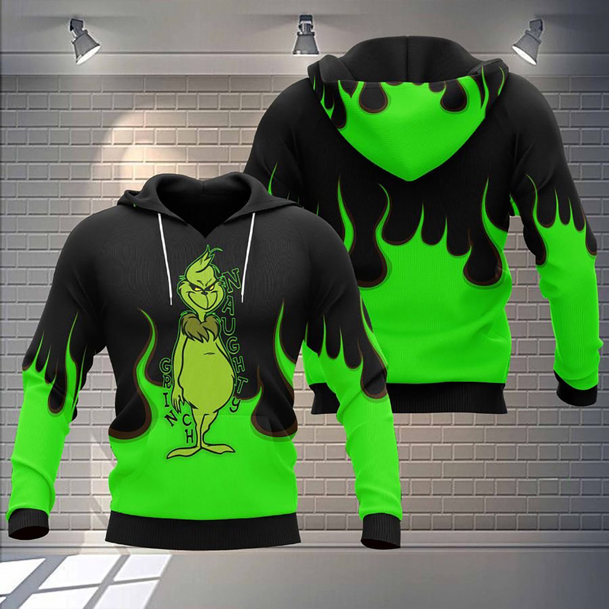 Christmas Grinch Naughty Ugly Christmas Sweater