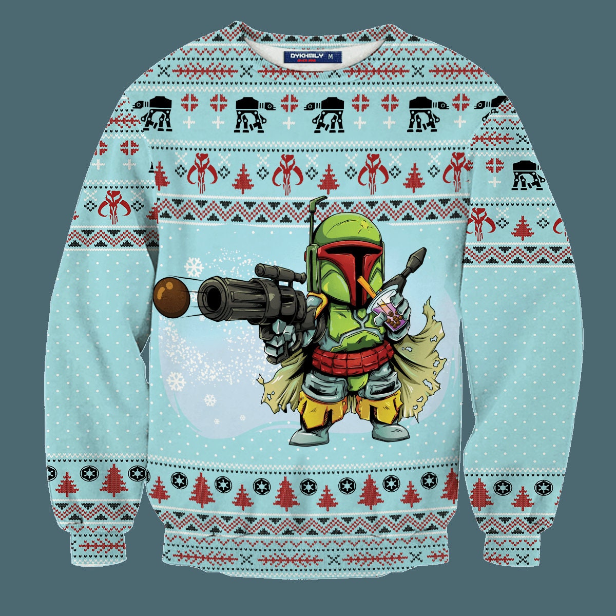Christmas S. Wars Knitted Ugly Christmas Sweater