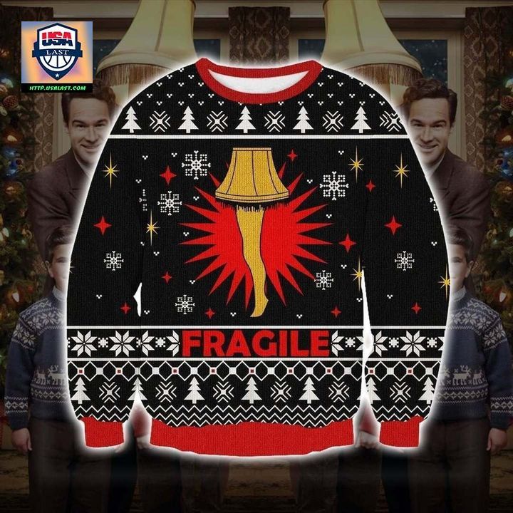 Christmas Story Knitting Pattern Print Ugly Unisex 3D Sweater