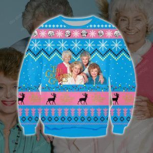 Christmas The Golden Girls Ugly Christmas Sweater, Perfect Holiday Gift