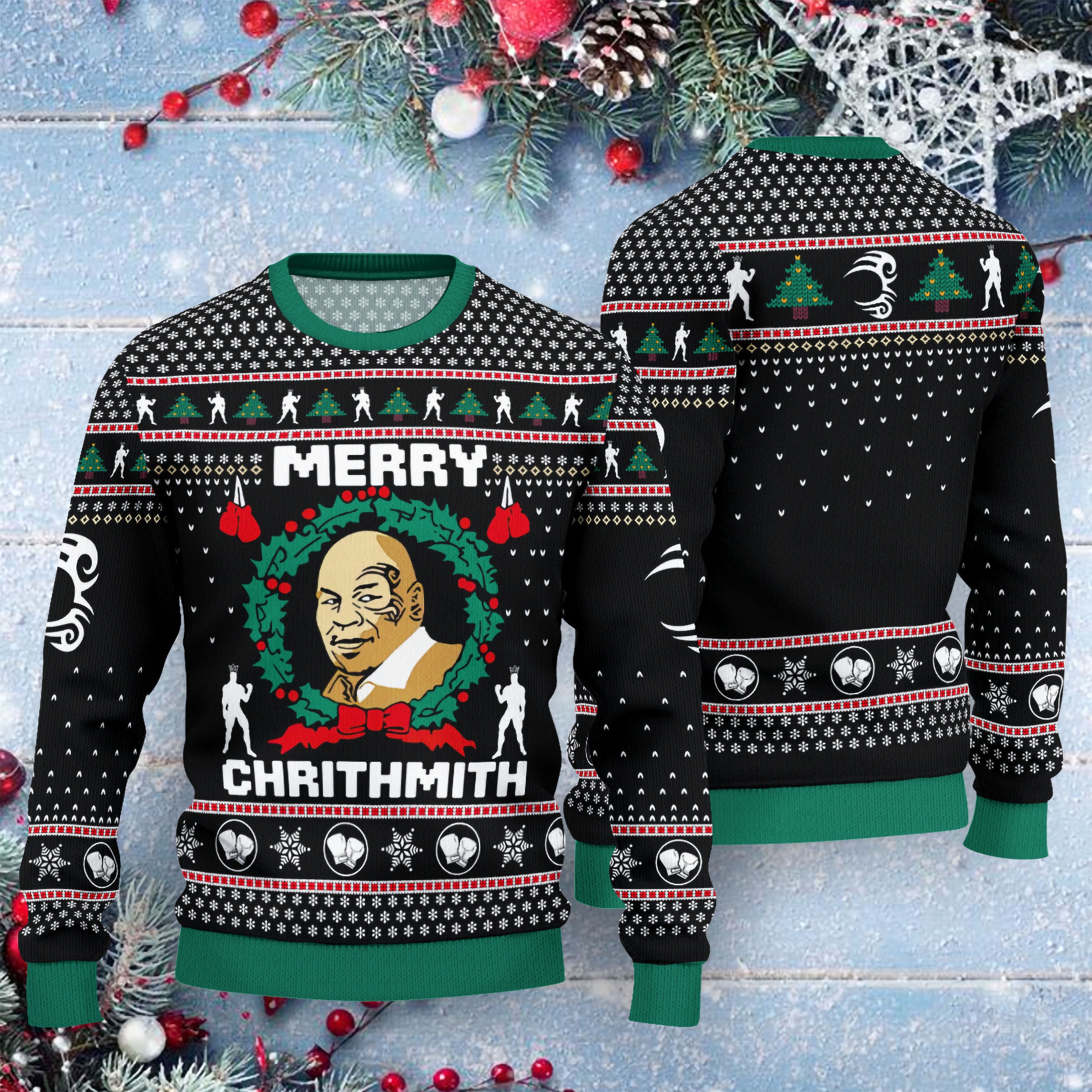 Chrithmith Merry Ugly Christmas Sweater