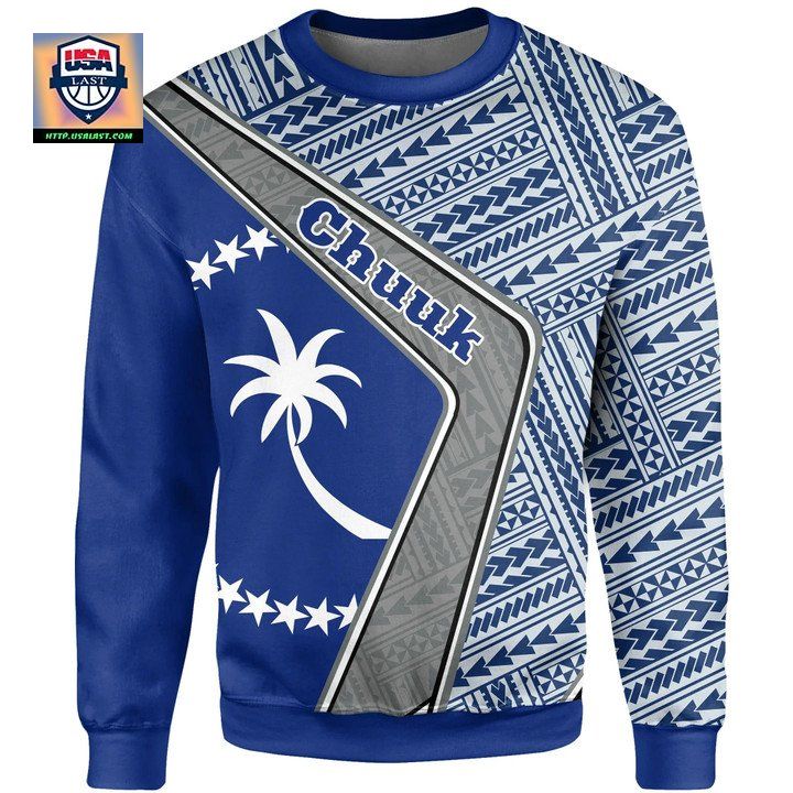 Chuuk Sweater Polynesian Coat Of Arms A224