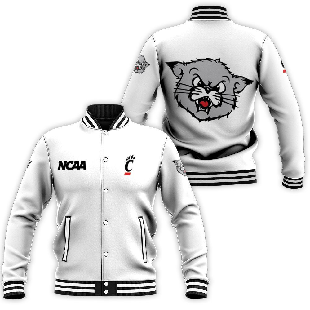 Cincinnati Bearcats Varsity Baseball Jacket for Men & Women | NCAA Team Fan Gift
