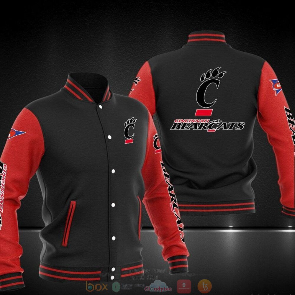Cincinnati Bearcats Varsity Baseball Jacket for Men & Women | NCAA Team Fan Gift