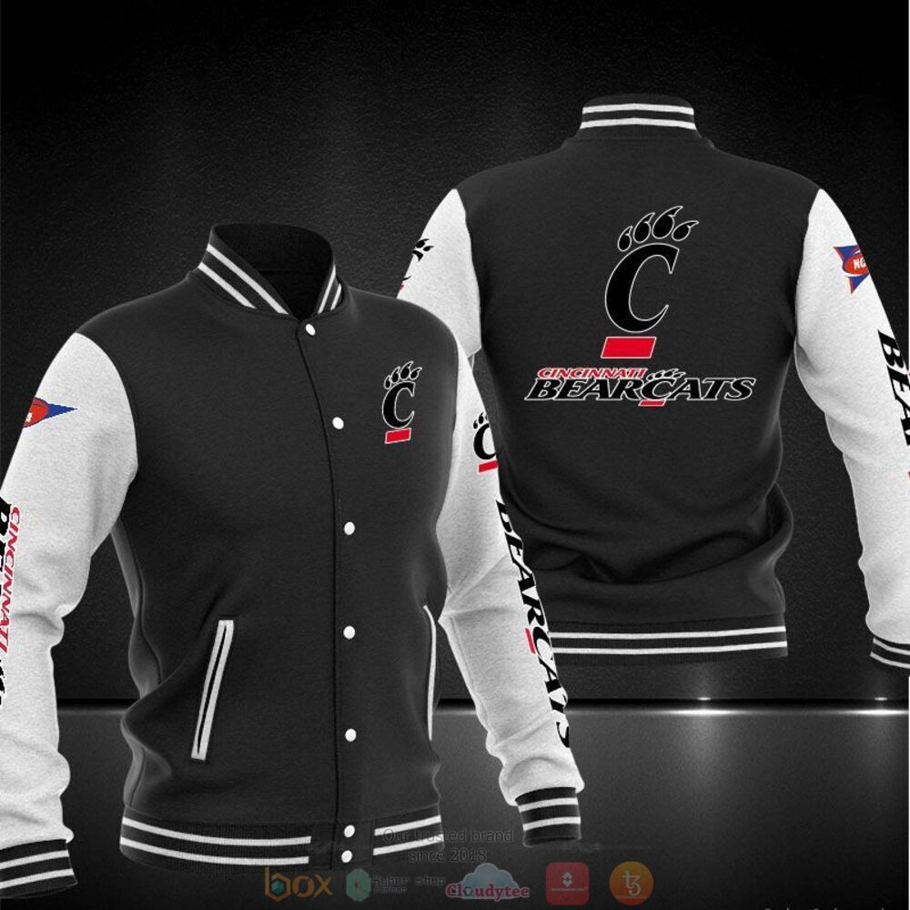 Cincinnati Bearcats Varsity Baseball Jacket for Men & Women | NCAA Team Fan Gift