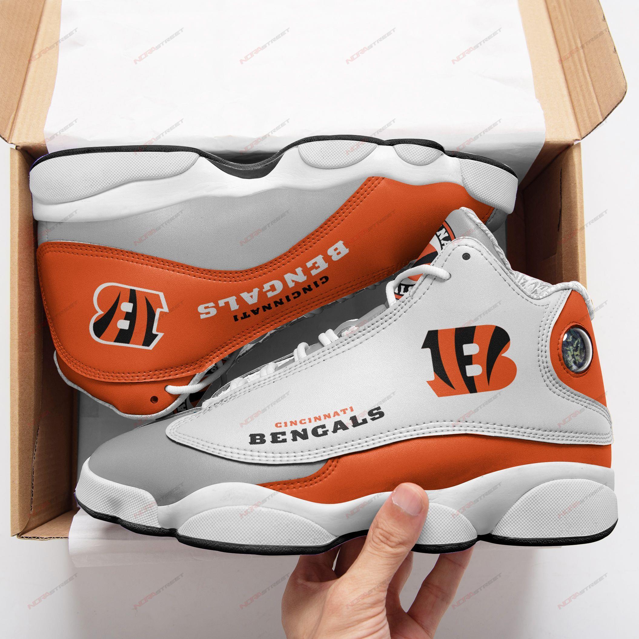Cincinnati Bengals JD13 Sneakers Shoes for Men & Women | Custom Fan Gift