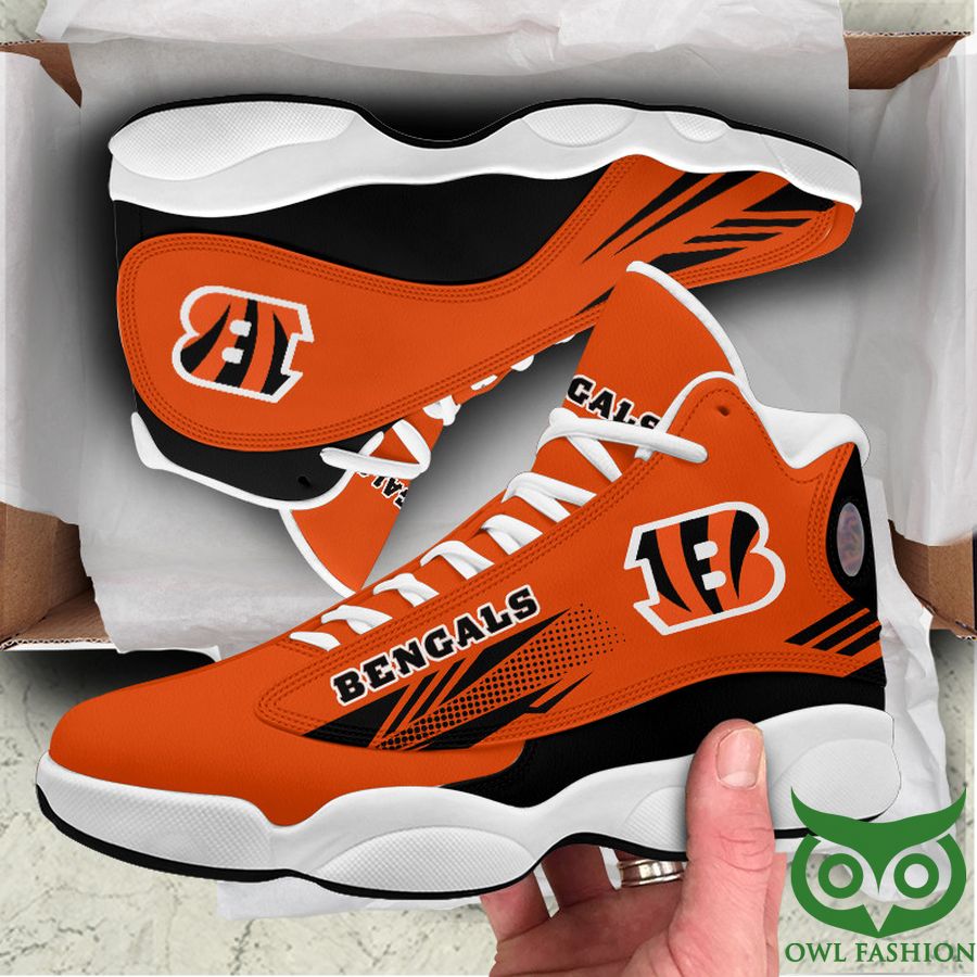Cincinnati Bengals JD13 Sneakers Shoes for Men & Women | Custom Fan Gift