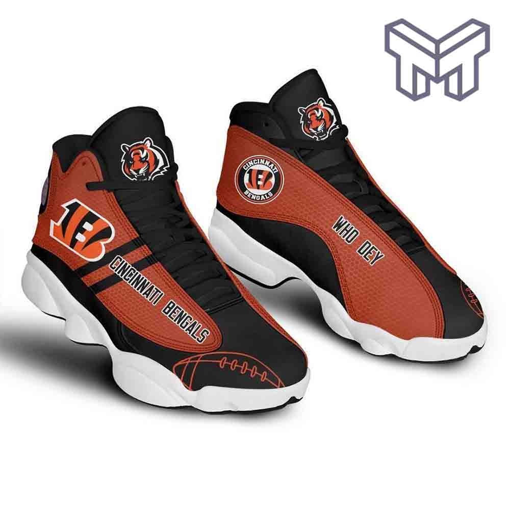 Cincinnati Bengals JD13 Sneakers Shoes for Men & Women | Custom Fan Gift