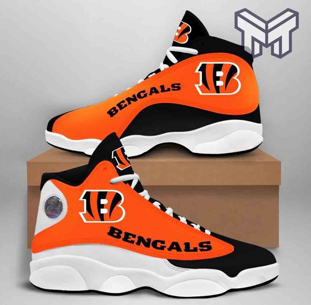 Cincinnati Bengals JD13 Sneakers Shoes for Men & Women | Custom Fan Gift