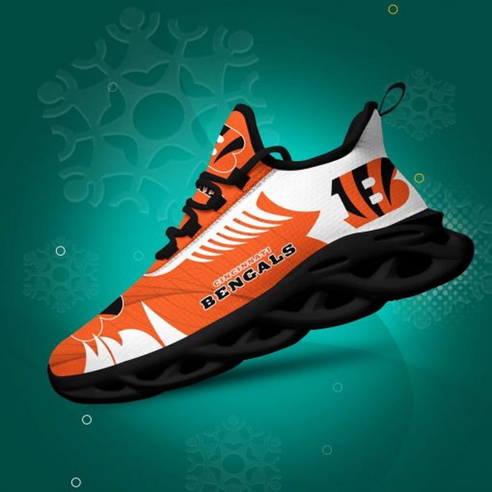 Cincinnati Bengals Max Soul Shoes Sneakers for Men And Women – NFL Football Fan Shoes, Team Sneakers - Image 6