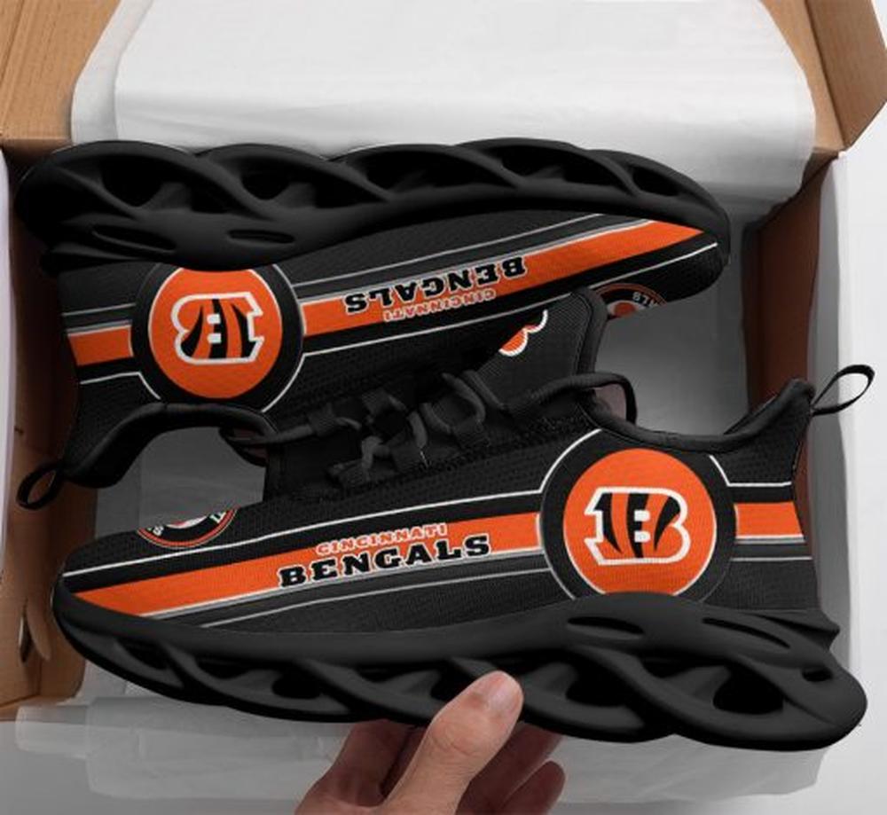 Cincinnati Bengals Max Soul Shoes Sneakers for Men And Women – NFL Football Fan Shoes, Team Sneakers - Image 5