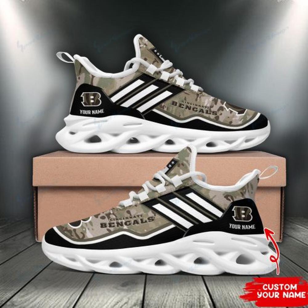 Cincinnati Bengals Max Soul Shoes Sneakers for Men And Women – NFL Football Fan Shoes, Team Sneakers - Image 7