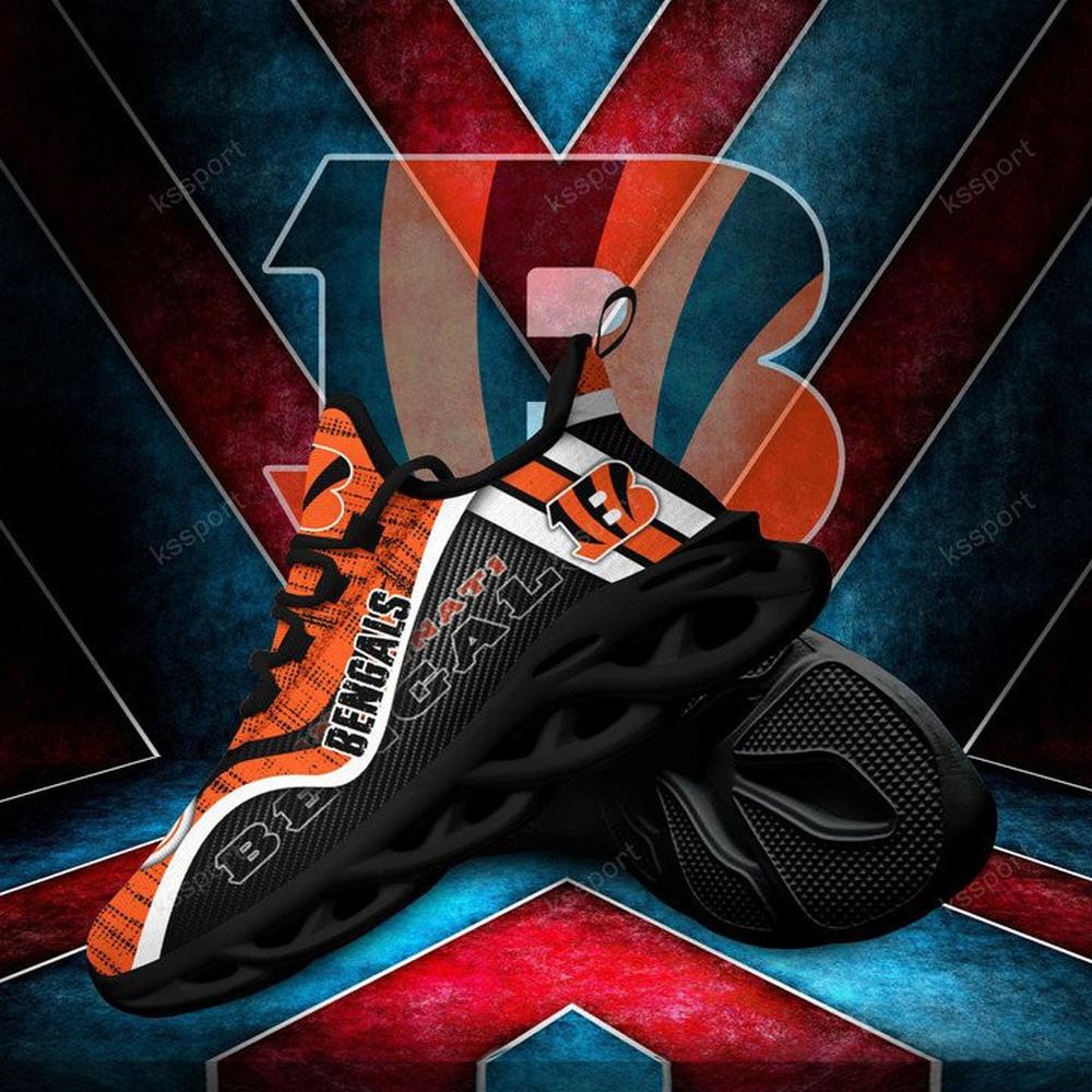 Cincinnati Bengals Max Soul Shoes Sneakers for Men And Women – NFL Football Fan Shoes, Team Sneakers - Image 5