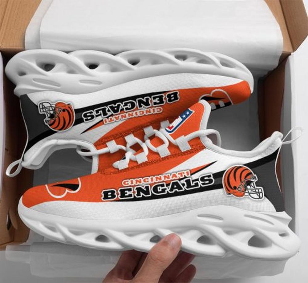 Cincinnati Bengals Max Soul Shoes Sneakers for Men And Women – NFL Football Fan Shoes, Team Sneakers - Image 5