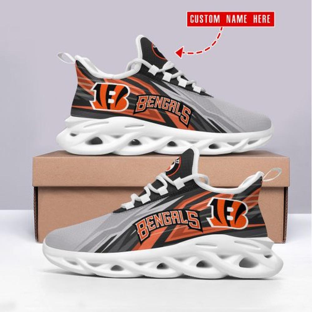 Cincinnati Bengals Max Soul Shoes Sneakers for Men And Women – NFL Football Fan Shoes, Team Sneakers - Image 5