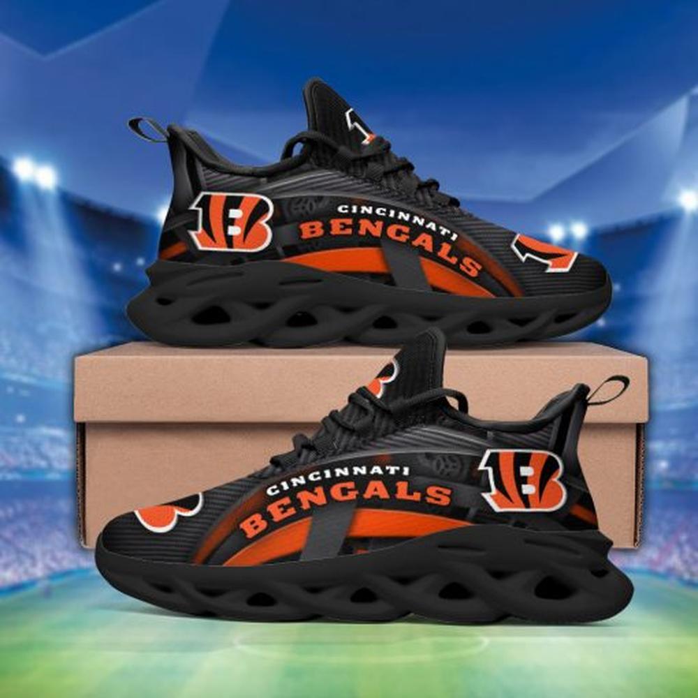 Cincinnati Bengals Max Soul Shoes Sneakers for Men And Women – NFL Football Fan Shoes, Team Sneakers - Image 5