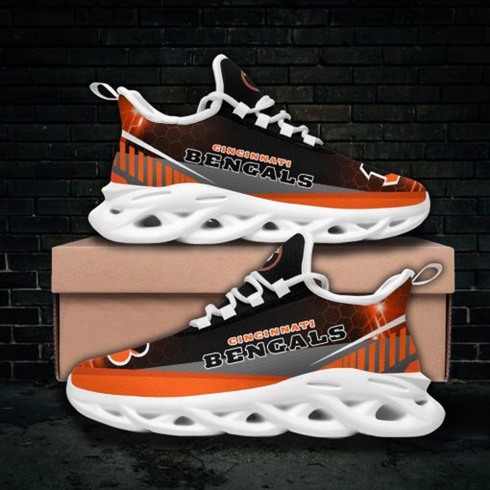 Cincinnati Bengals Max Soul Shoes Sneakers for Men And Women – NFL Football Fan Shoes, Team Sneakers - Image 6
