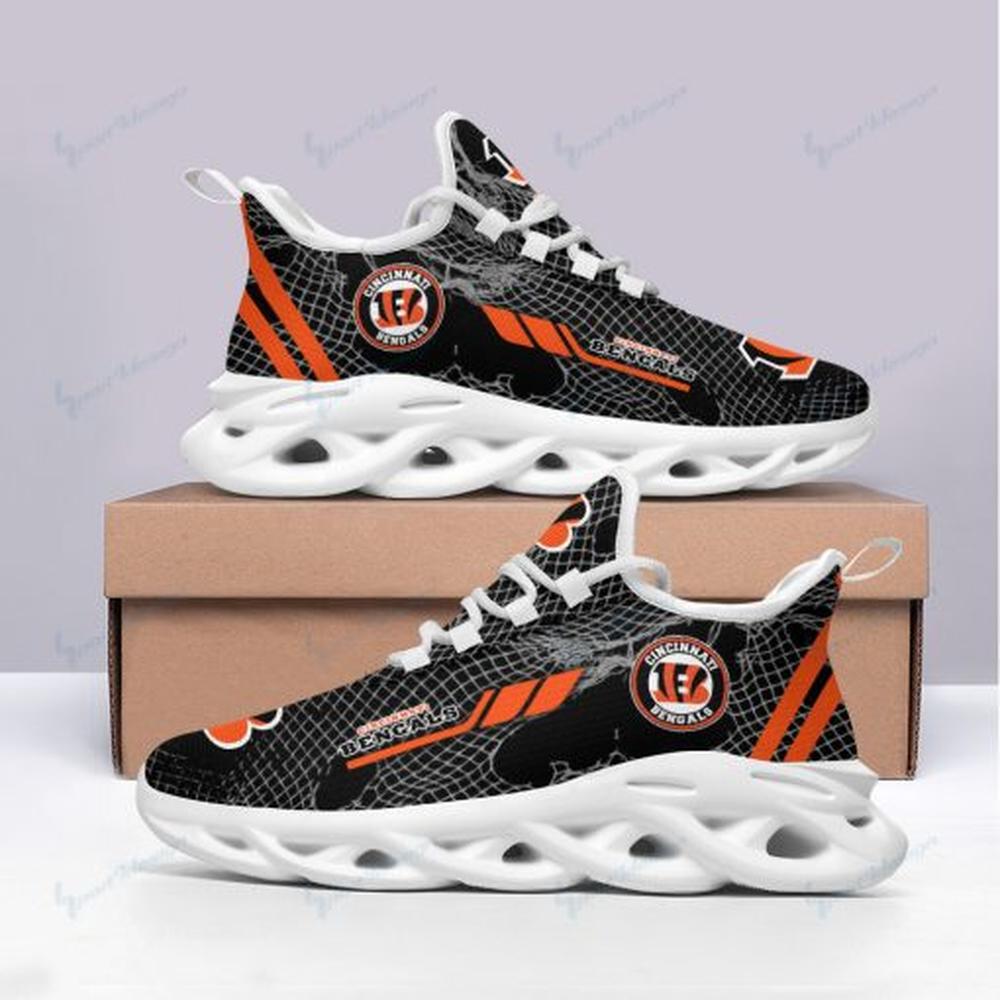 Cincinnati Bengals Max Soul Shoes Sneakers for Men And Women – NFL Football Fan Shoes, Team Sneakers - Image 5