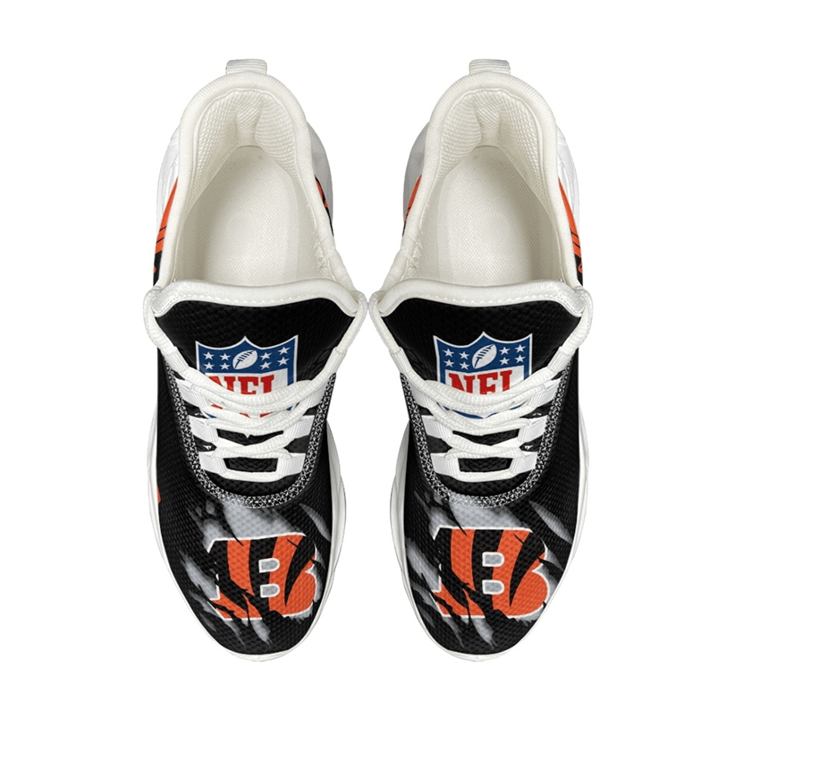 Cincinnati Bengals Max Soul Shoes Sneakers for Men And Women – NFL Football Fan Shoes, Team Sneakers - Image 6