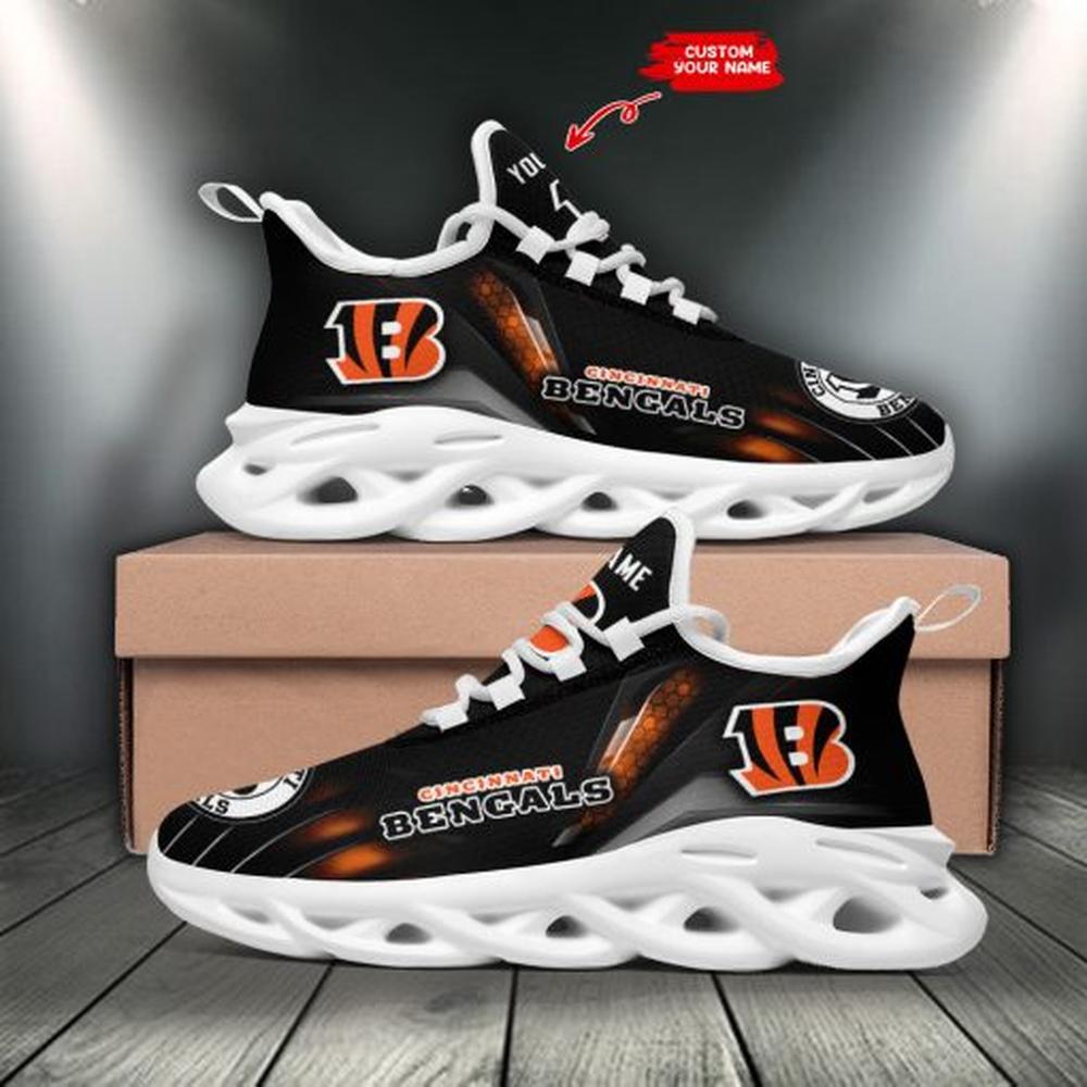Cincinnati Bengals Max Soul Shoes Sneakers for Men And Women – NFL Football Fan Shoes, Team Sneakers - Image 5