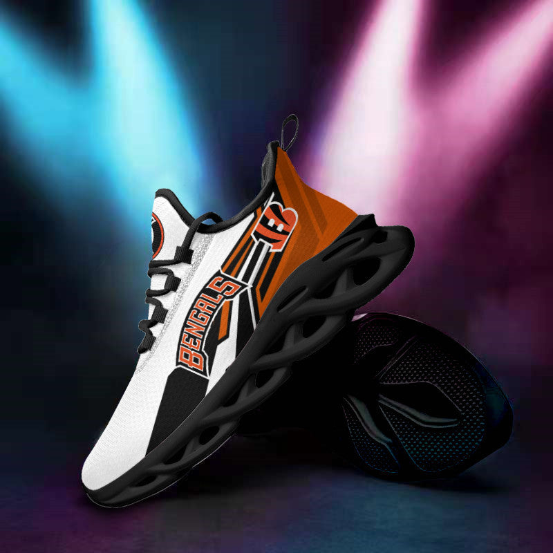 Cincinnati Bengals NFL Max Soul Shoes Sneakers for Men And Women – NFL Football Fan Shoes, Team Sneakers - Image 3