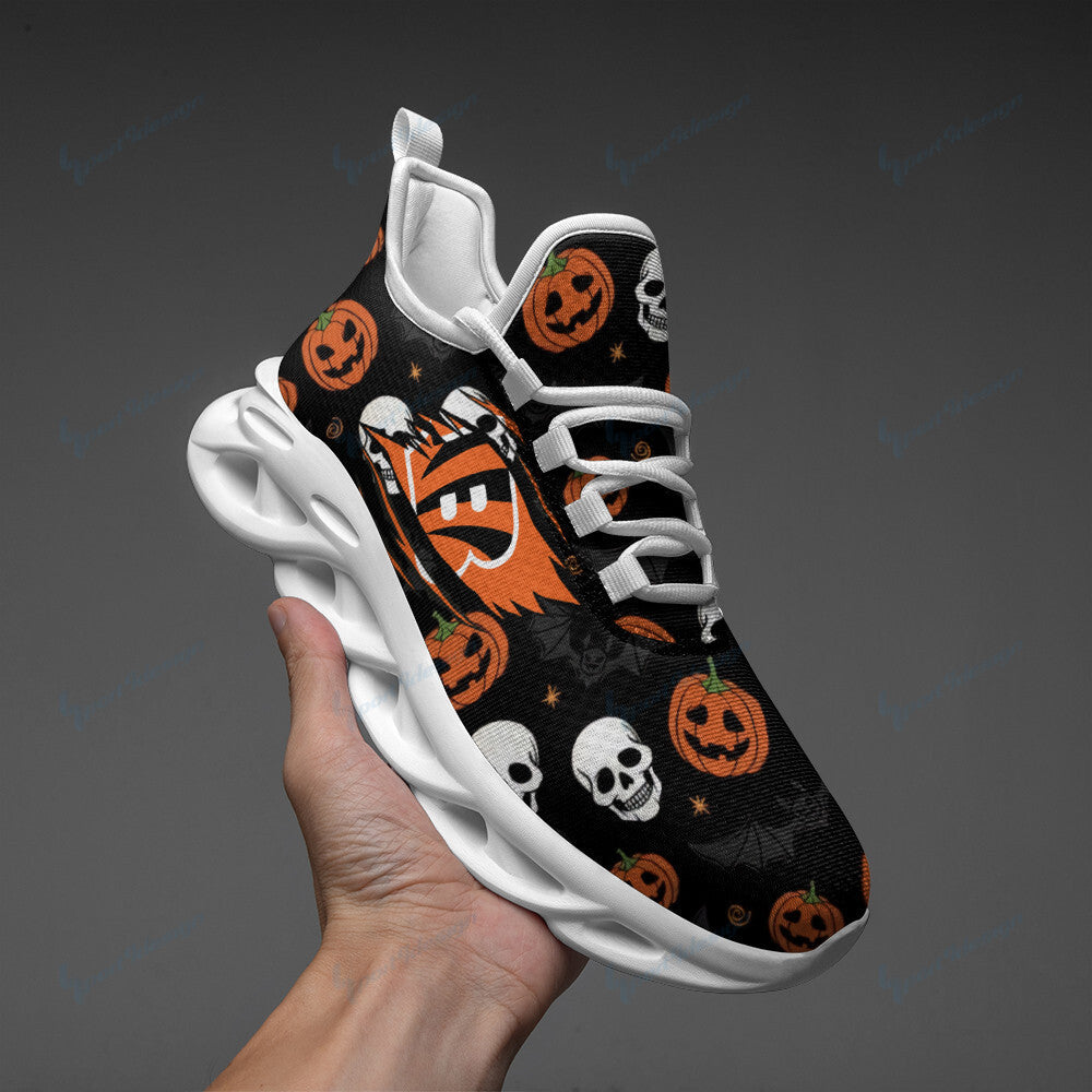 Cincinnati Bengals NFL Max Soul Shoes Sneakers for Men And Women – NFL Football Fan Shoes, Team Sneakers - Image 3