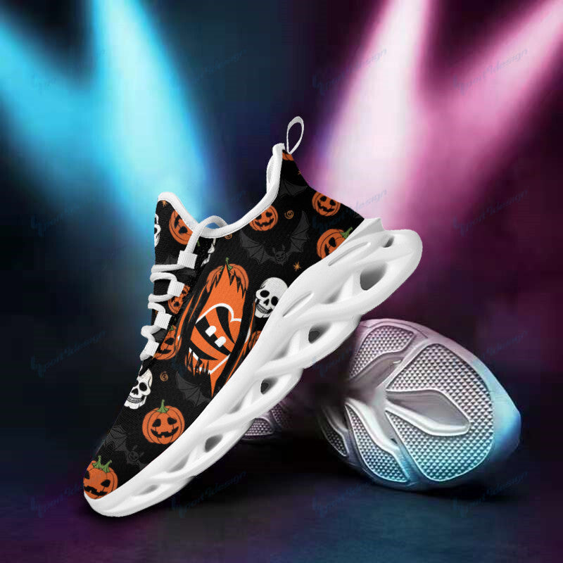 Cincinnati Bengals NFL Max Soul Shoes Sneakers for Men And Women – NFL Football Fan Shoes, Team Sneakers - Image 7